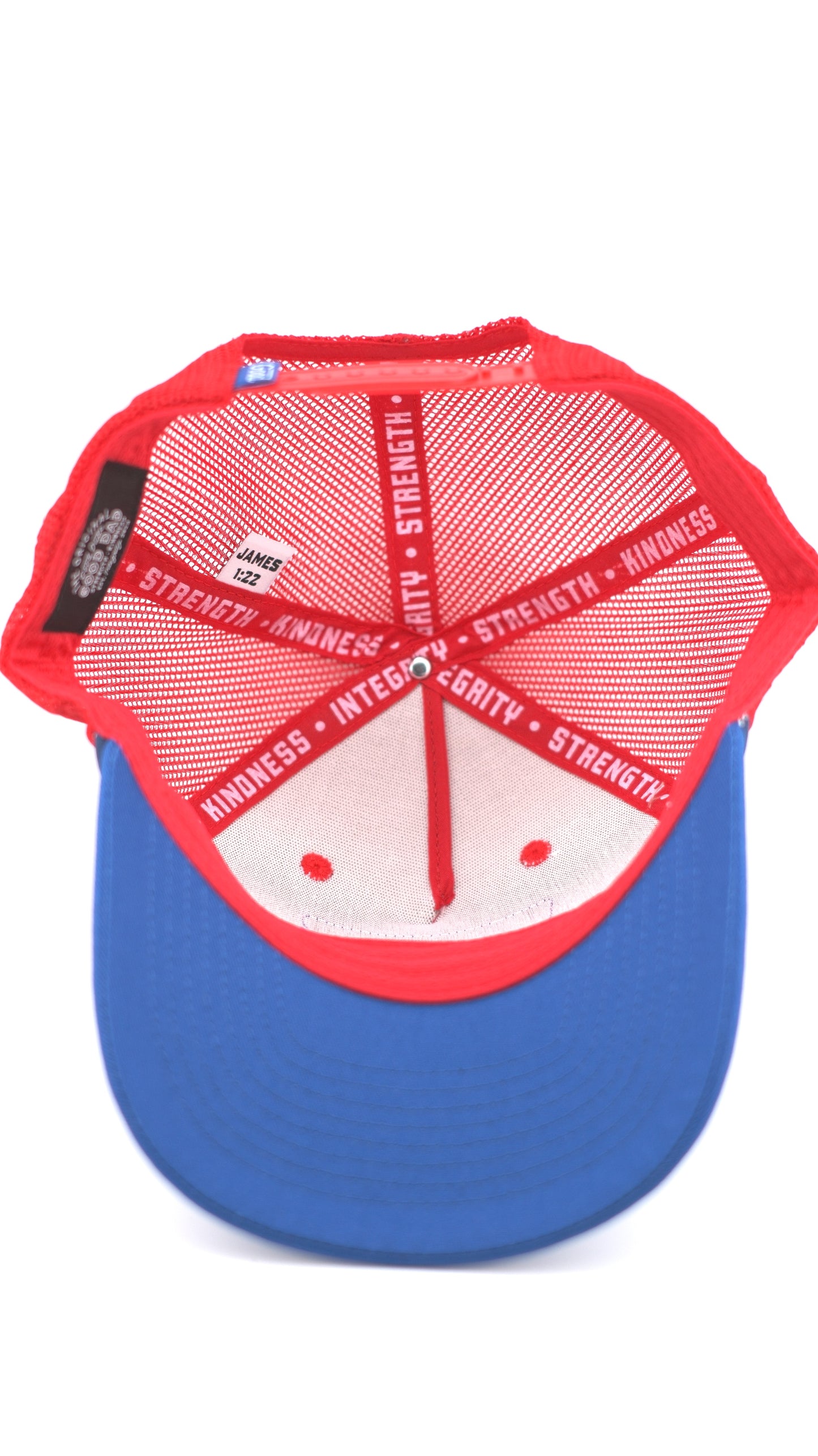 Red, Whit and Blue Trucker
