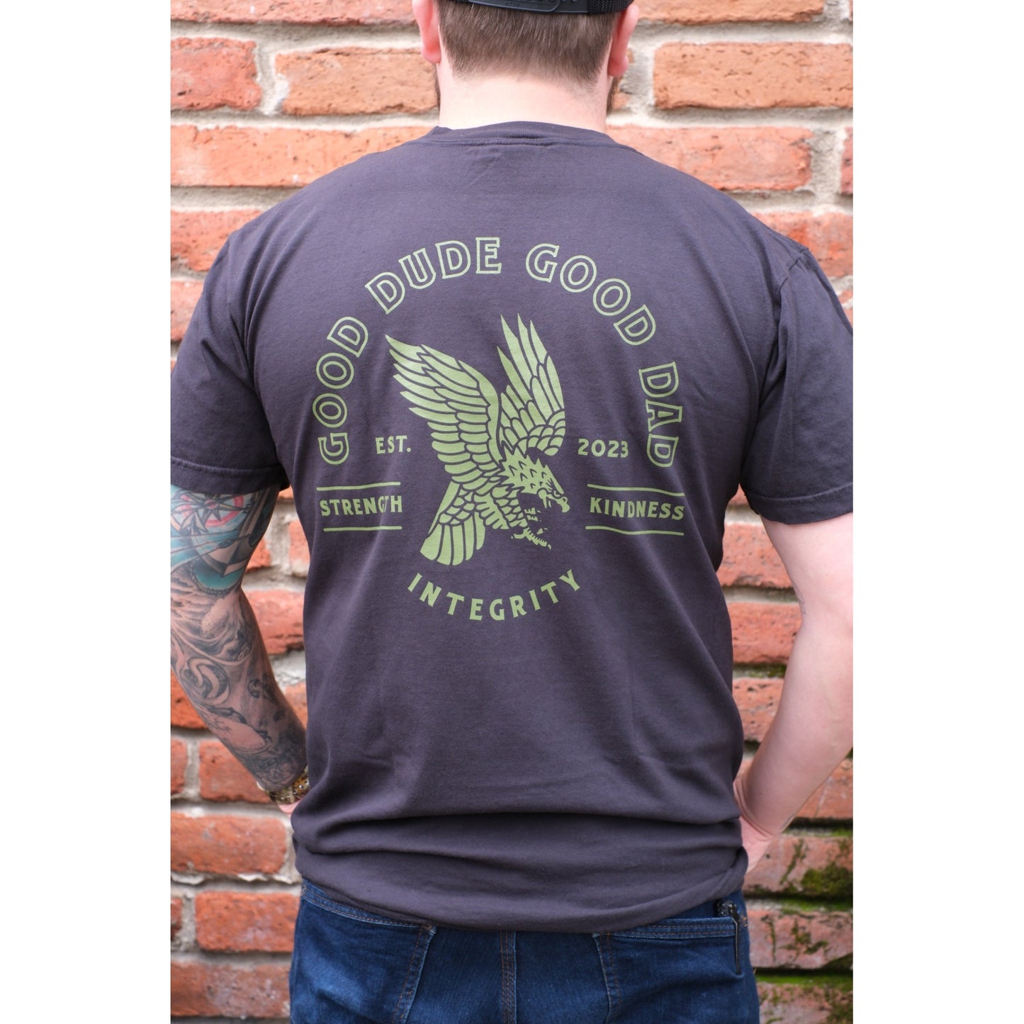 Screaming Eagle Tshirt- OD Green